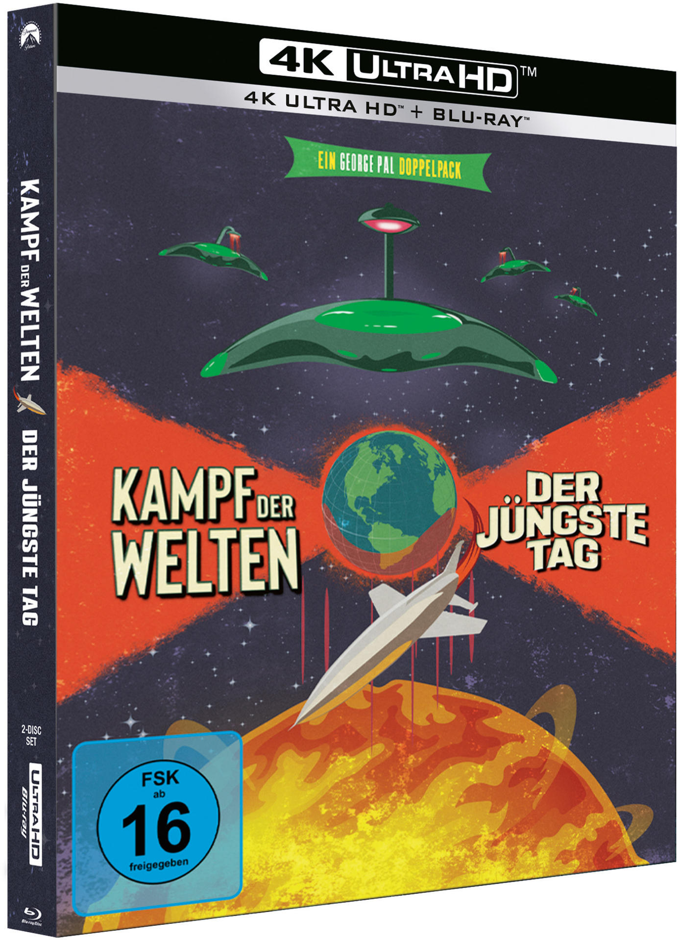KAMPF DER WELTEN 4K Ultra HD Blu-ray + Blu-ray