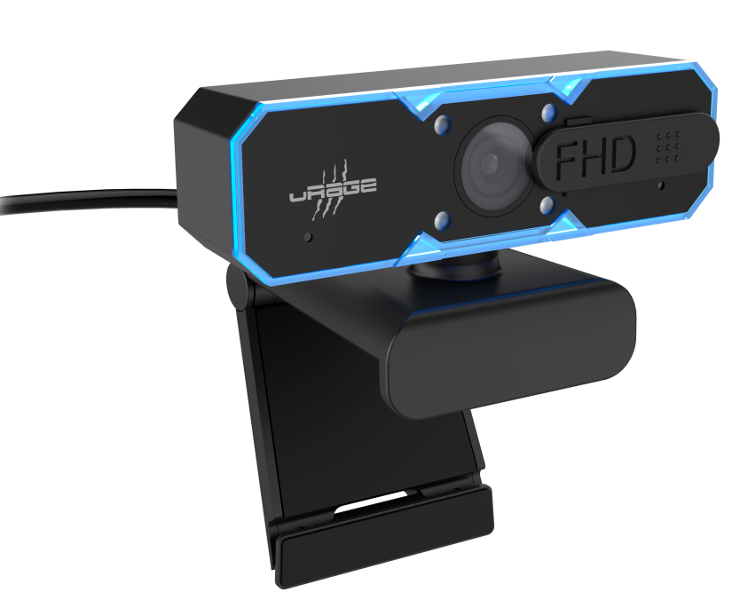 URAGE Rec 900 FHD streaming webkamera, 1080p, fekete (186090)