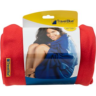 TRAVEL BLUE Travel Blanket - Couverture polaire (Rouge)