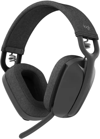 LOGITECH Zone Vibe 100 vezeték nélküli fejhallgató mikrofonnal, Bluetooth, grafitszürke (981-001213)
