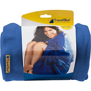 TRAVEL BLUE Travel Blanket - Fleecedecke (Blau)