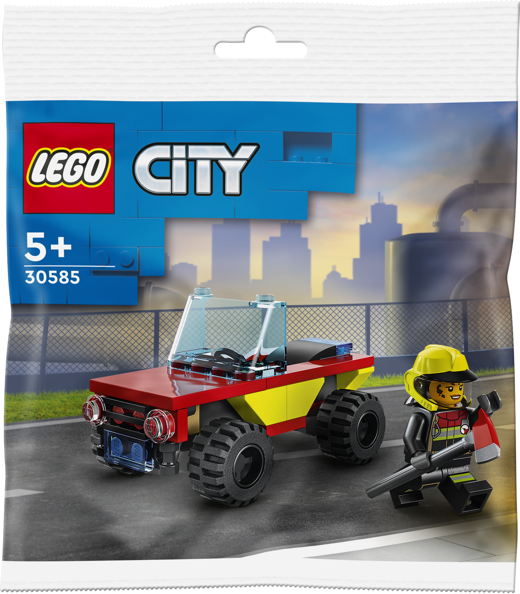LEGO 30585 Bausatz, FEUERWEHR-FAHRZEUG Mehrfarbig