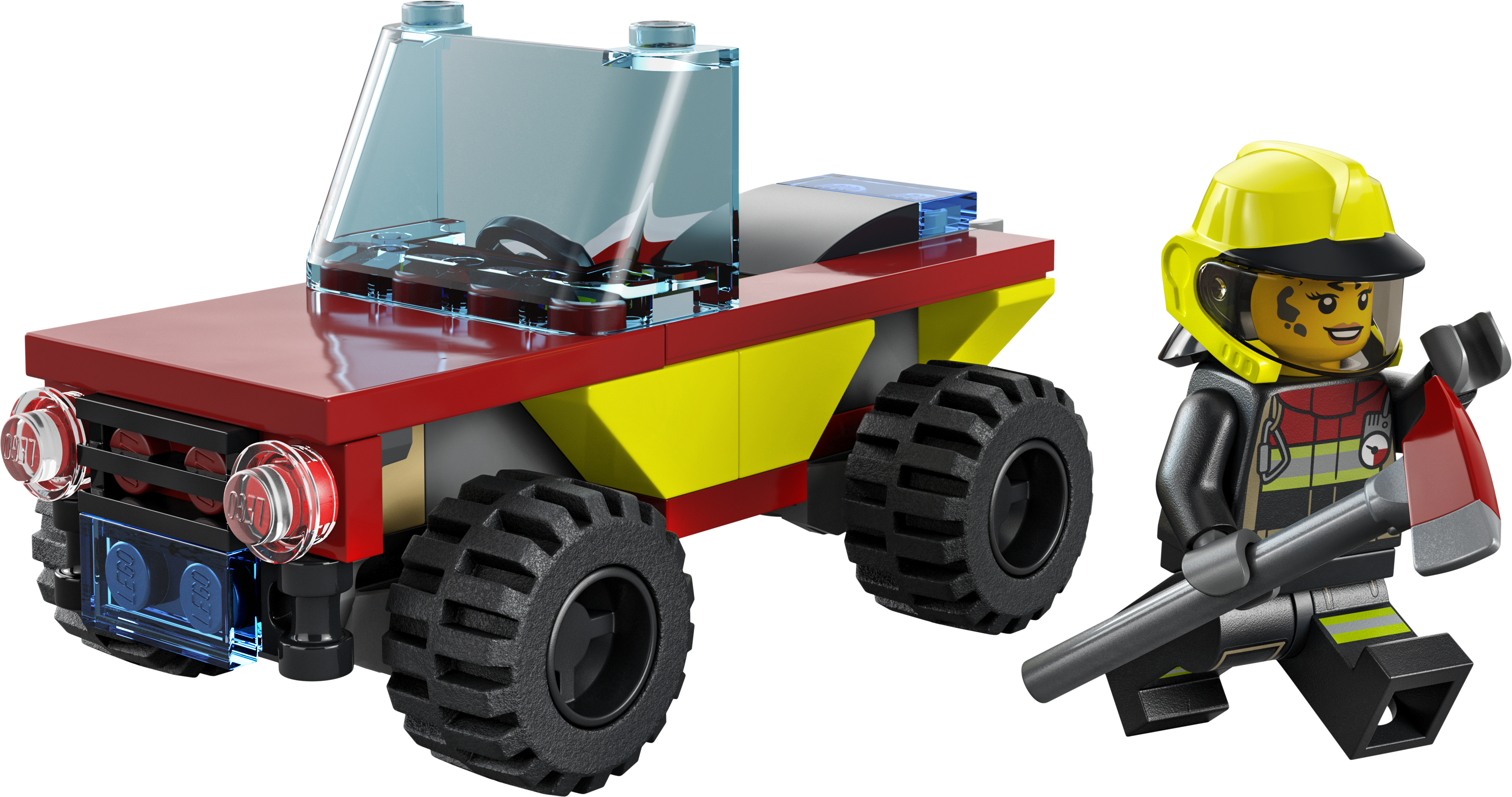 LEGO 30585 FEUERWEHR-FAHRZEUG Bausatz, Mehrfarbig
