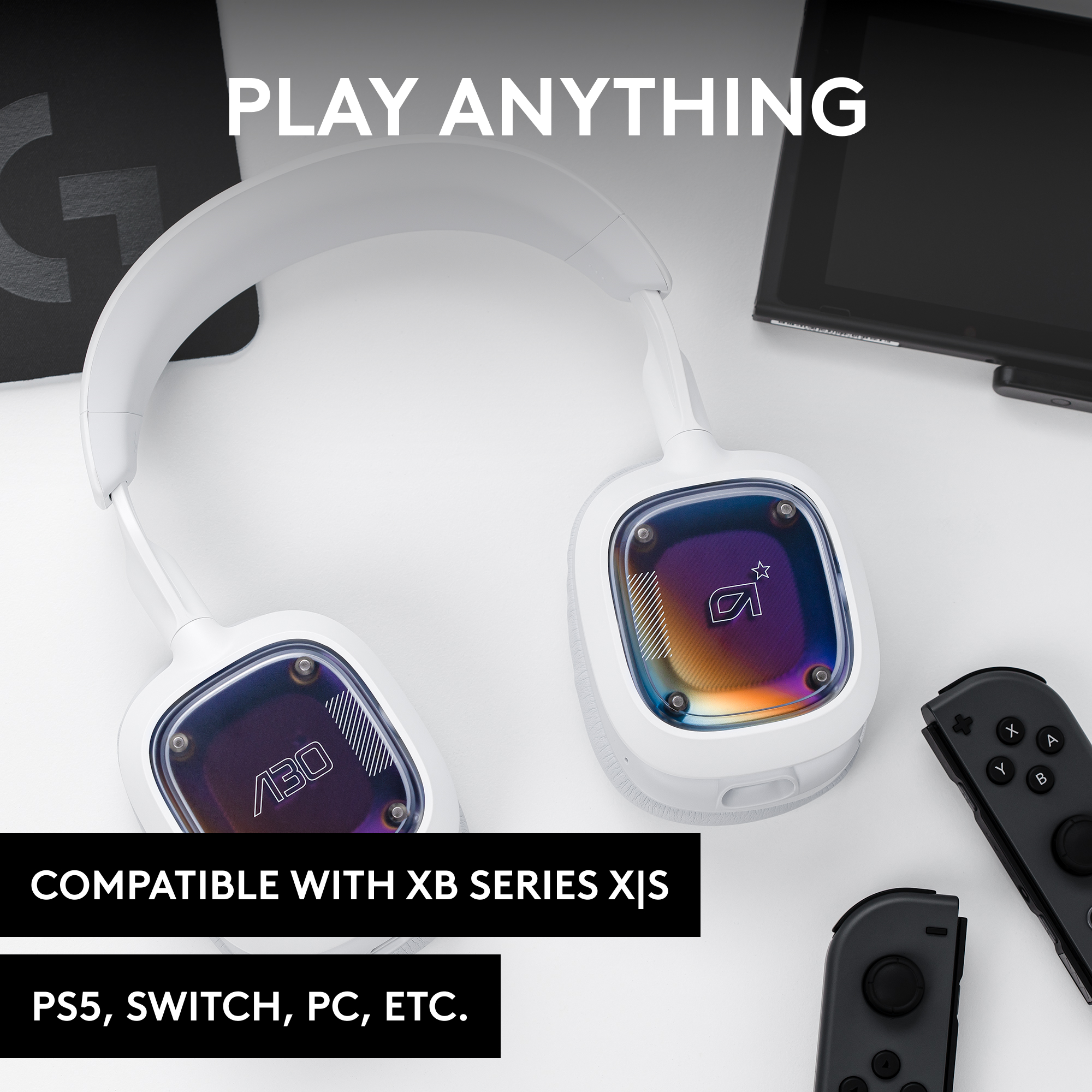 ASTRO GAMING A30 - Gaming Headset (Weiss/ Violett)