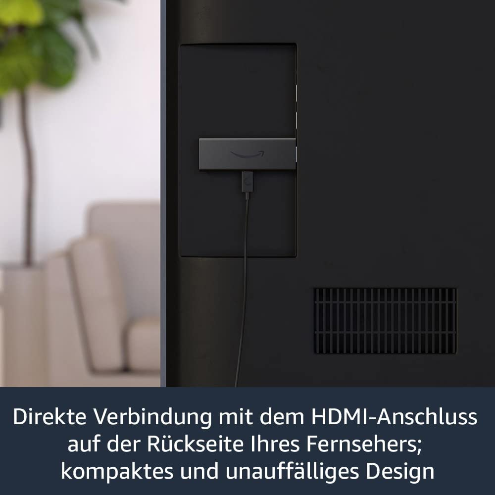 Un appareil noir avec un câble est connecté à l'arrière d'un téléviseur noir.