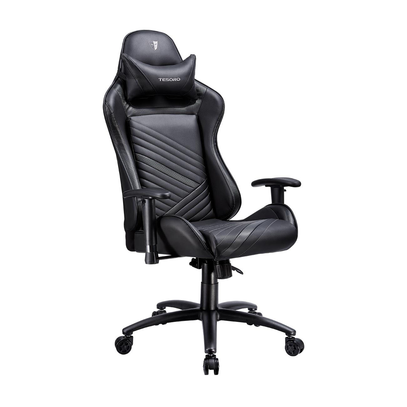 TESORO Zone Speed Gaming Chair Gaming Stuhl, Schwarz