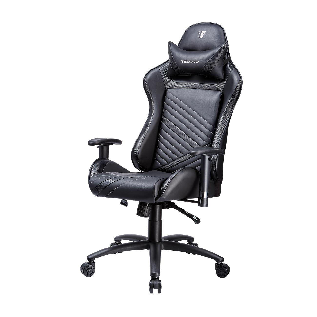 TESORO Zone Speed Gaming Chair Gaming Stuhl, Schwarz