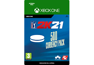 PGA Tour 2K21: 500 Currency Pack játékbeli pénz (Elektronikusan letölthető szoftver - ESD) (Xbox One)