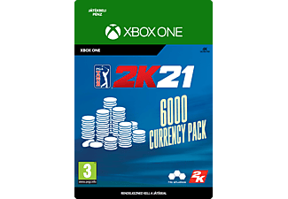 PGA Tour 2K21: 6000 Currency Pack játékbeli pénz (Elektronikusan letölthető szoftver - ESD) (Xbox One)