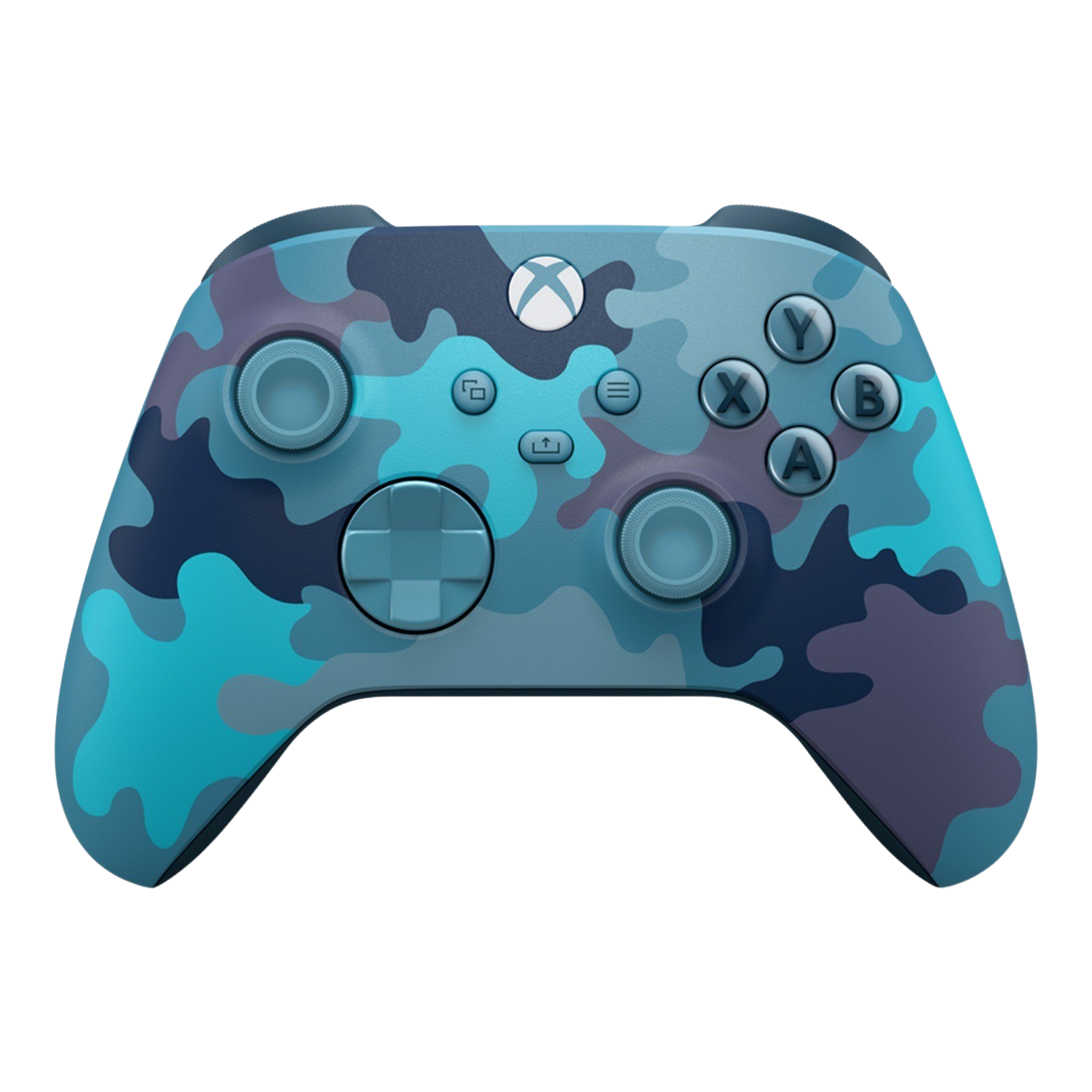 Mando Microsoft Xbox mineral para series one android ios azul camuflaje wireless controller special edition inalambrico