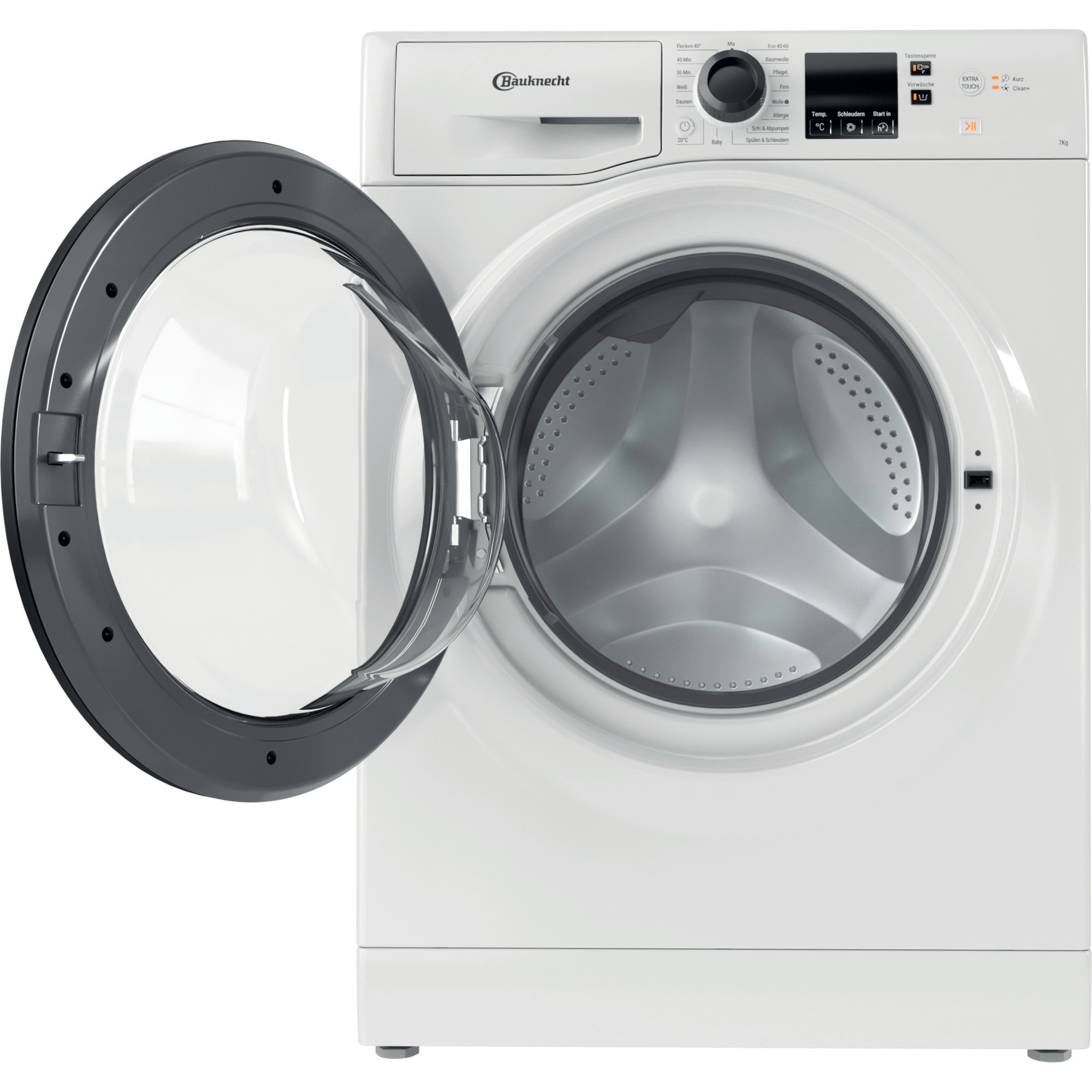 BAUKNECHT WM 7 M100 B Waschmaschine (7 kg, 1351 U/Min., B)
