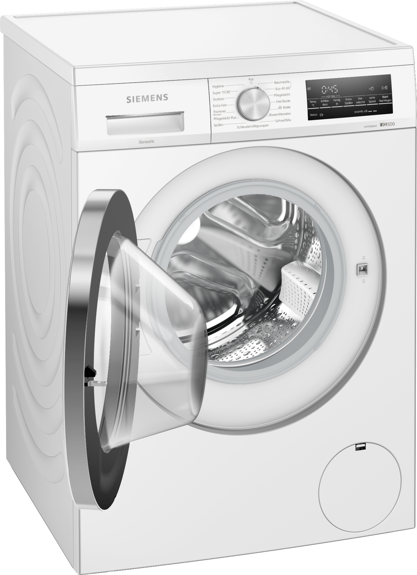 U/Min., kg, 1400 A) SIEMENS Waschmaschine WU14UT28 iQ500 (8