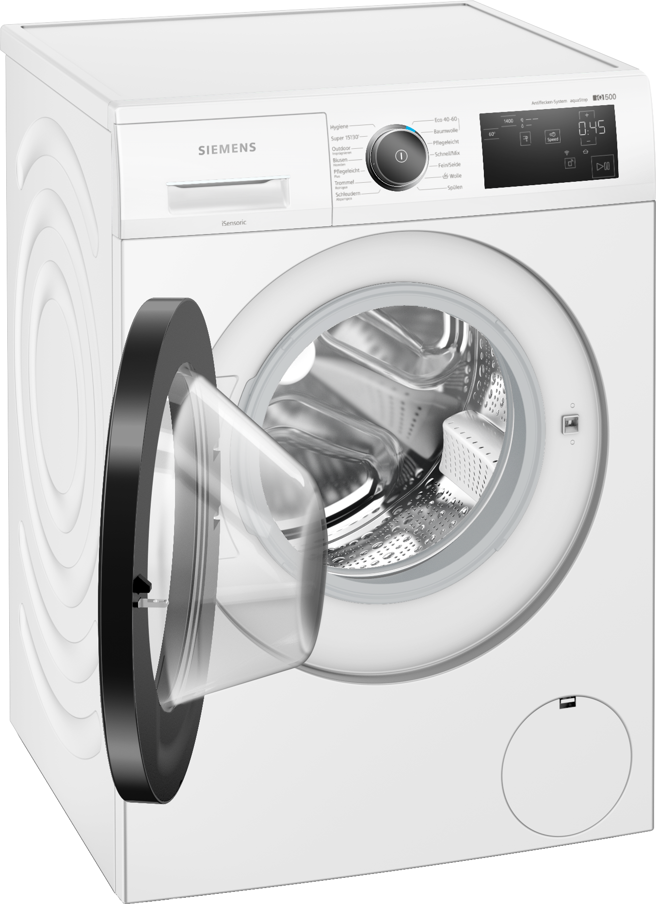 SIEMENS WM14UR5EM2 iQ500 Waschmaschine (9 kg, 1351 U/Min., A, Frontlader)