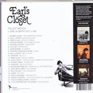 Of - Closet: The 19 Archive Lost McGrath (CD) VARIOUS Earl\'s - Earl