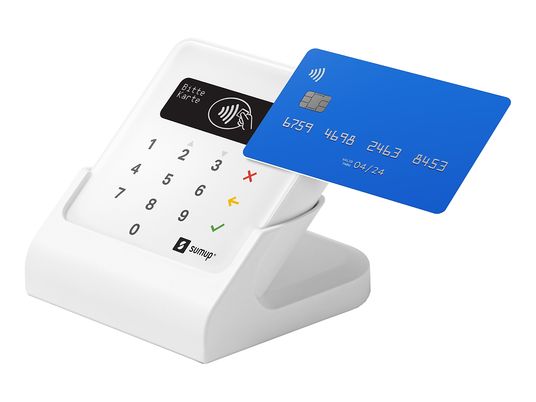 SUMUP Air Bundle - Terminal de paiement par carte et base de chargement (blanc)