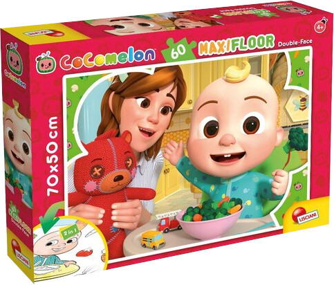 Cocomelon Puzzle de sol - Groente Maakt Ons Sterk - 60 pcs