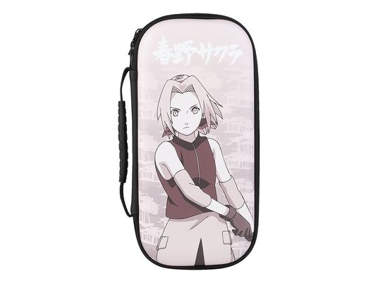 KONIX Naruto Pro Carry Bag - Sakura - Custodia per il trasporto (Rosa/Nero)