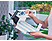 LEIFHEIT Regulus Aqua PowerVac Pro - Aspirateur sans fil (blanc / turquoise)