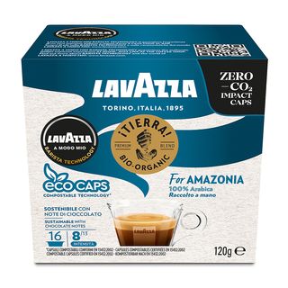 LAVAZZA Capsule Lavazza per macchine da caffè A Modo Mio TIERRA AMAZONIA COMPOS 16, 0,158 kg