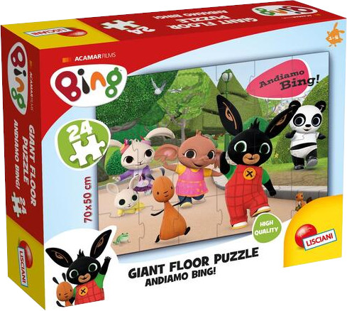 Cocomelon Puzzle de sol - Kom op, Bing! - 24 pcs
