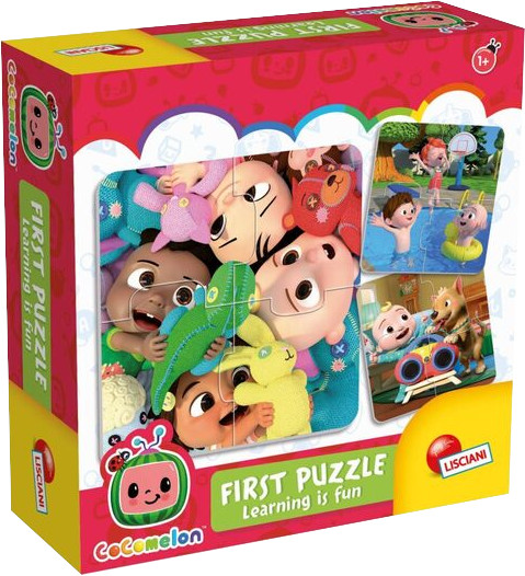 Cocomelon Puzzel - Leren Is Leuk - 8 x 4 stks