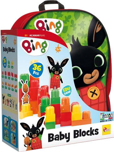 Bing Rugzak Met 36 Educatieve Stappel Blokken