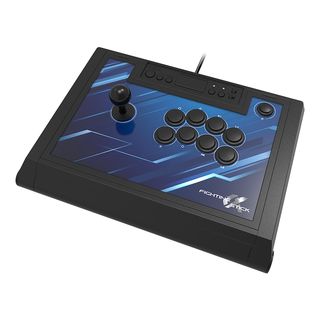 HORI Fighting Stick pour PlayStation 5 - Bâton de combat (Bleu/noir)