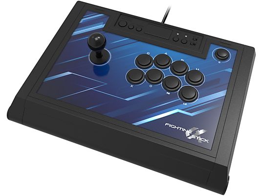 HORI Fighting Stick pour PlayStation 5 - Bâton de combat (Bleu/noir)