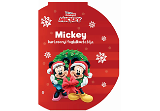 Manó Könyvek - Mickey karácsonyi foglalkoztatója - Disney Junior színező