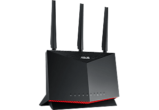 ASUS RT-AX86S - Tabletop-Router (Schwarz)