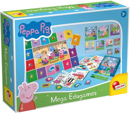 Peppa Pig Ensemble éducatif - Puzzle, construction et dessiner