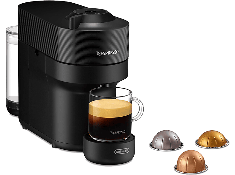 DE-LONGHI ENV90.B Vertuo Pop Nespresso kapszulás kávéfőző, borsfekete