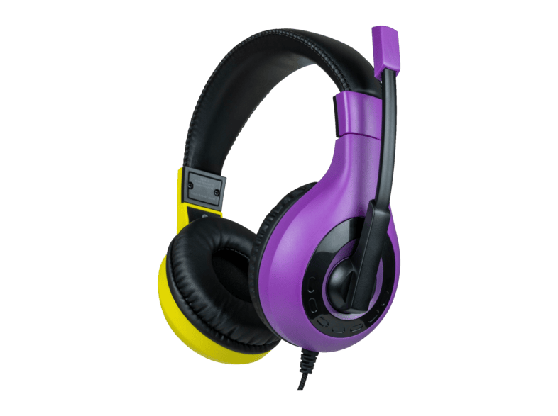 Casque gaming Big Ben - Violet et jaune - Accessoires Switch