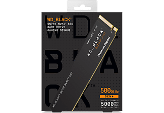 WD WD Black Drive SN770 NVMe SSD 500GB