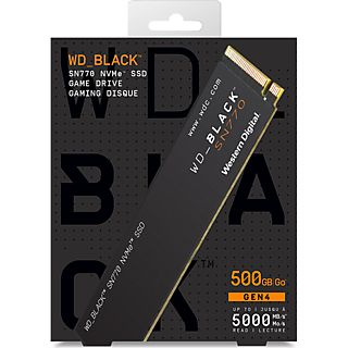 WD WD Black Drive SN770 NVMe SSD 500GB