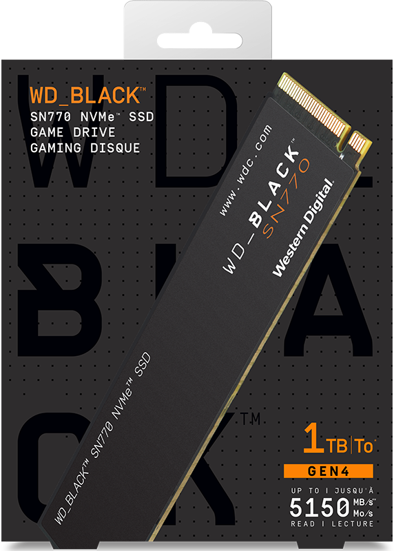 WD WD Black Drive SN770 NVMe SSD 1TB | MediaMarkt