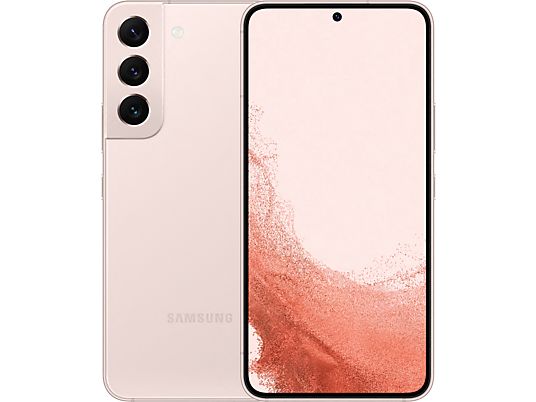 SAMSUNG Galaxy S22 5G (EU) - Smartphone (6.1 ", 256 GB, Pink Gold)