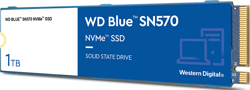 内蔵型SSD WD Blue SN570 1TB M.2 SSD WD SSD WD Blue SN570 NVMe 1TB M2 | MediaMarkt