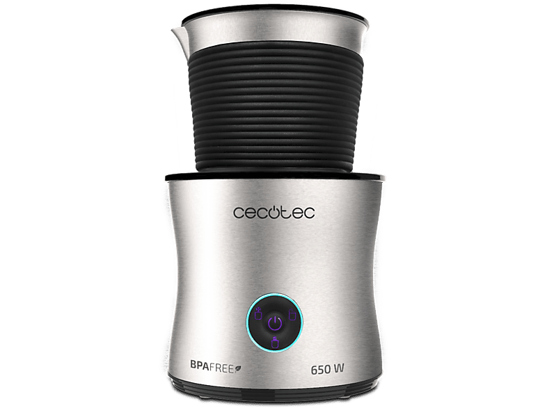 Espumador - Cecotec Power Moca Spume 5000. 4 en 1, Prepara Chocolate, Jarra Apta para Lavavajillas