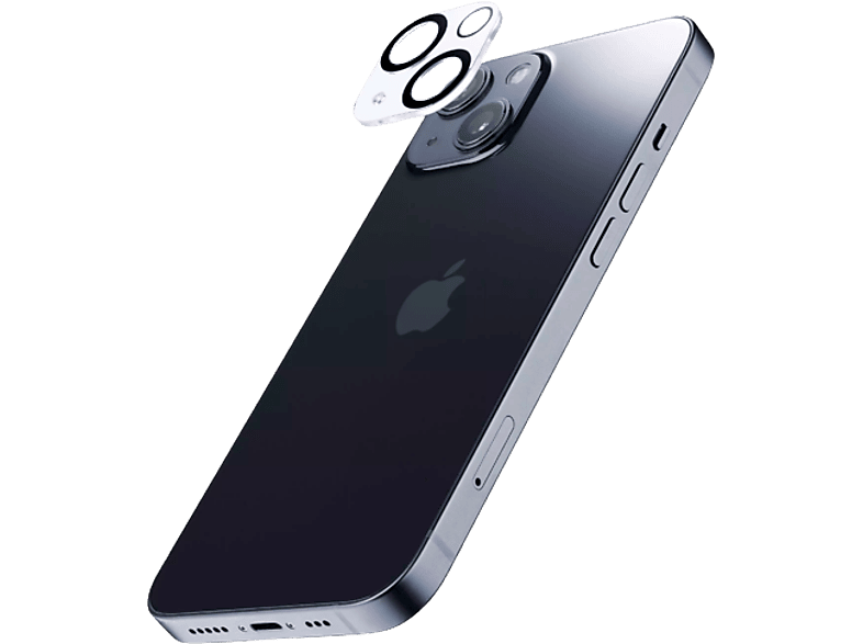 Protector cámara móvil  CellularLine CAMERALENSIPH14, Para Apple