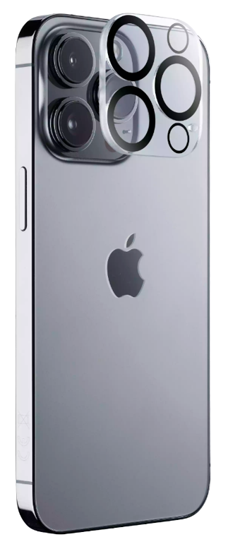 Protector pantalla - CellularLine CAMERALENSIP, Para Apple iPhone 14 Pro o iPhone 14 Pro Max, Transparente