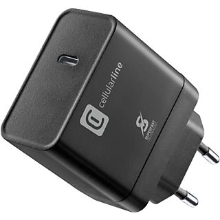 Cargador - CellularLine ACHSMUSBC45WK, USB - C, Universal, Negro