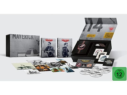 Top Gun & Top Gun: Maverick (2-Movie-Collection) [4K Ultra HD Blu-ray + Blu-ray]