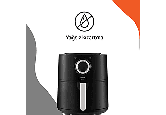 ARZUM AR2062-G Airtasty Air Fryer Sıcak Hava Fritözü Gümüş_3