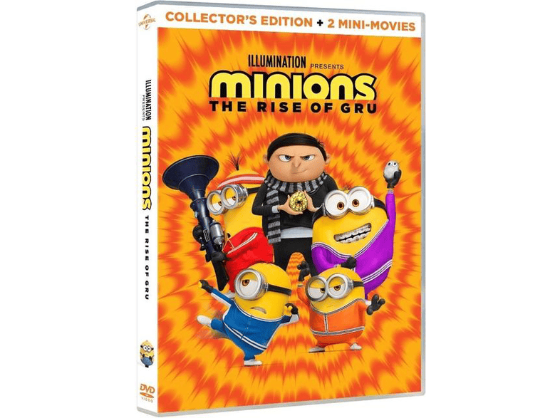inhoud klok op gang brengen Minions 2 - The Rise Of Gru - DVD DVD Films