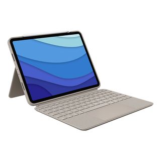 LOGITECH Combo Touch (CH) - Tastatur-Case (Sand)