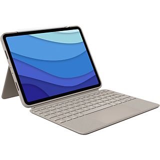 LOGITECH Combo Touch (CH) - Tastatur-Case (Sand)