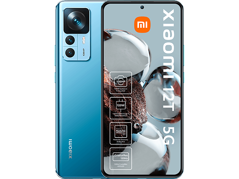 XIAOMI 12 T 5G 256 GB Blue Dual SIM