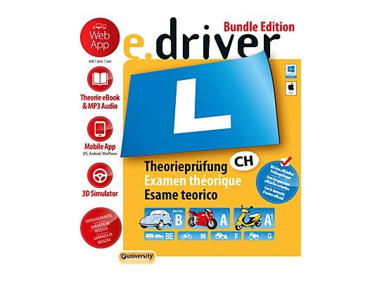 e.driver Web App - Bundle Edition - PC/MAC - Tedesco, Francese, Italiano