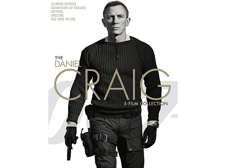 James Bond Daniel Craig Complete Collection DVD Boxsets